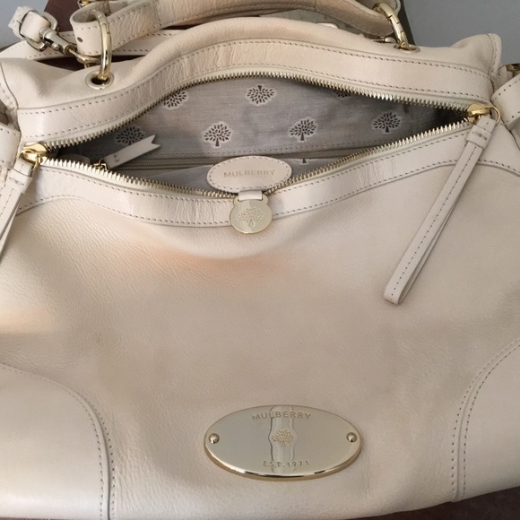 Mulberry Taylor Leather Satchel Hand Bag With Serial Number 1587121 - Picture 6 of 15